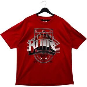 Vintage NBA Chicago Bulls Spellout NBA Tee XL